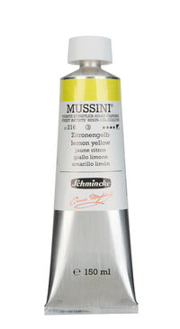 Farby olejne Schmincke MUSSINI 150 ml – 216 Żółcień cytrynowa