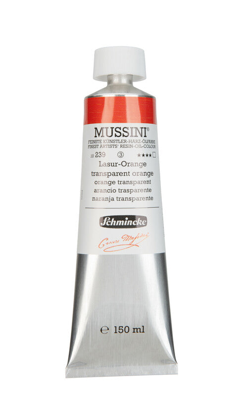 Farby olejne Schmincke MUSSINI 150 ml – 239 Pomarańcz transparentny