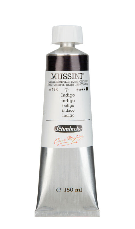 Farby olejne Schmincke MUSSINI 150 ml – 478 Indygo