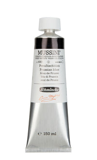 Farby olejne Schmincke MUSSINI 150 ml – 490 Błękit pruski