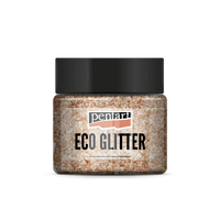 Pentart Eco Glitter drobny brokat rose gold 15 g