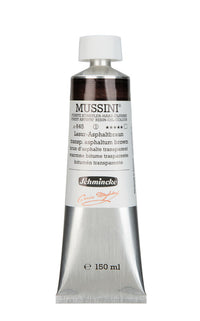 Farby olejne Schmincke MUSSINI 150 ml – 645 Brąz asfaltowy transparentny