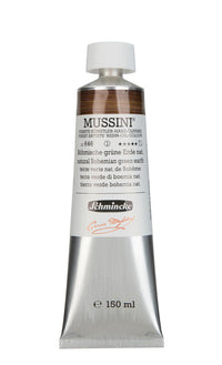 Farby olejne Schmincke MUSSINI 150 ml – 646 Naturalna czeska zieleń ziemna