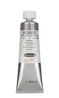 Farby olejne Schmincke MUSSINI 150 ml – 784 Szarość niebieskawa 1