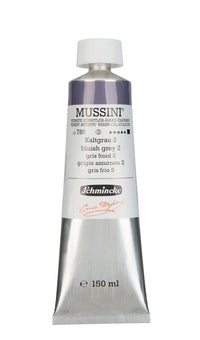 Farby olejne Schmincke MUSSINI 150 ml – 785 Szarość niebieskawa 2