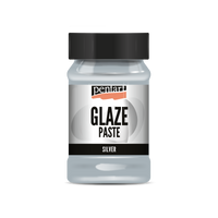 Pasta glazurująca Pentart Junior Paints 100 ml – srebrny