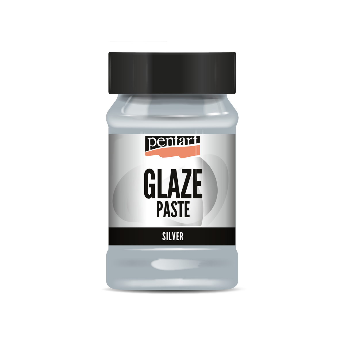 Pasta glazurująca Pentart Junior Paints 100 ml – srebrny