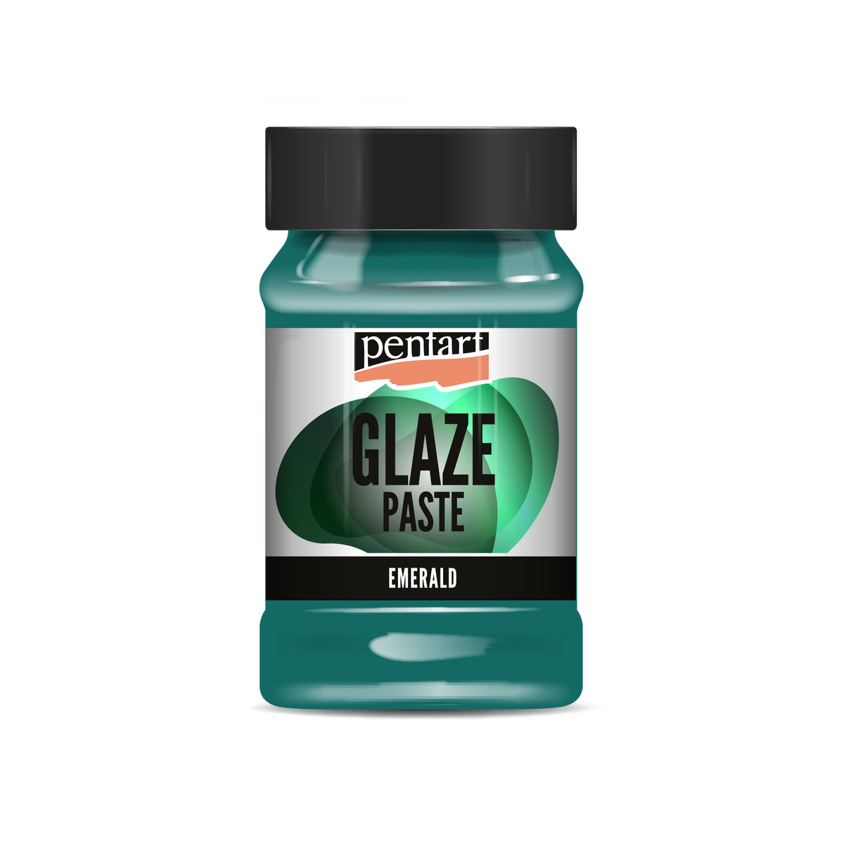 Pasta glazurująca Pentart Junior Paints 100 ml – szmaragdowy
