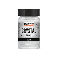Pasta kryształowa Pentart 100 ml – srebrny