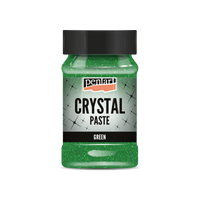 Pasta kryształowa Pentart 100 ml – zielony