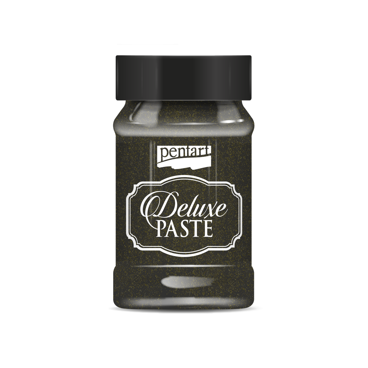 Pentart Deluxe Paste pasta z efektem 3D 100 ml – czarno-złoty