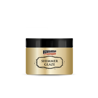Glazura brokatowa Pentart Junior Paints Shimmer Glaze 150 ml – złoty