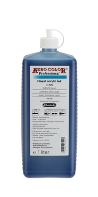 Tusz akrylowy Schmincke AERO COLOR Professional 1 l – 405 Błękit podstawowy cyjan