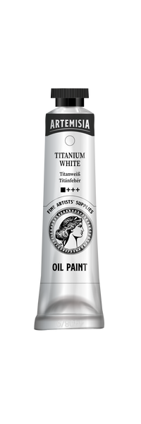 Farba olejna Artemisia 40 ml – biel tytanowa