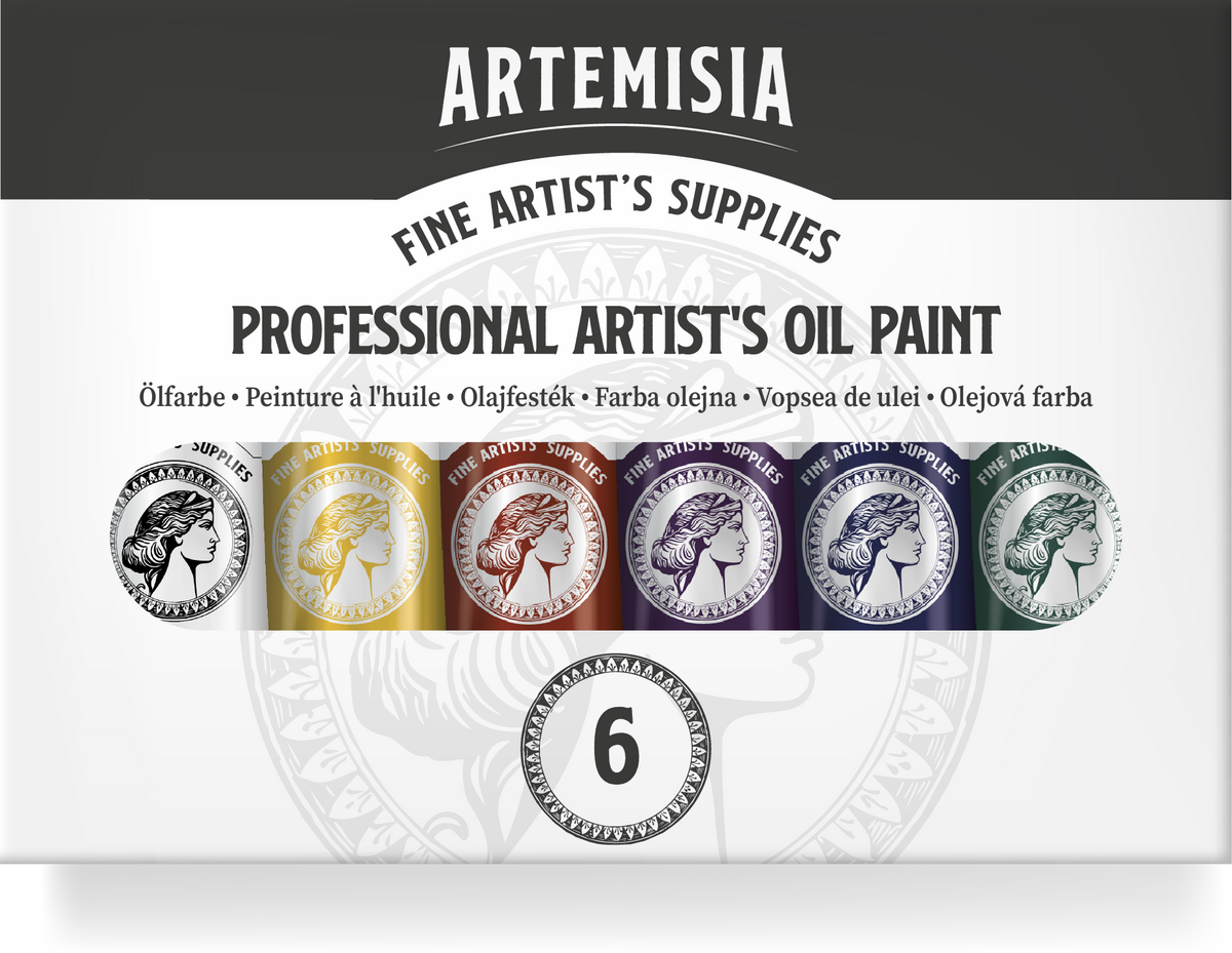Zestaw farb olejnych Artemisia 20 ml – 6 x