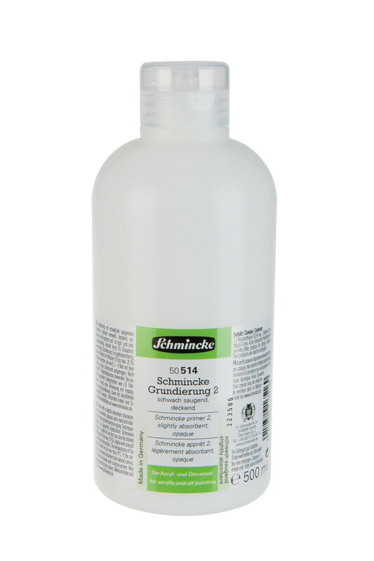 Schmincke primer 2, lekko chłonny grunt malarski 500 ml
