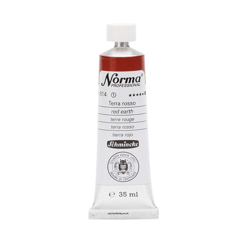 Farby olejne Schmincke Norma Professional 35 ml – 614 Ziemia czerwona