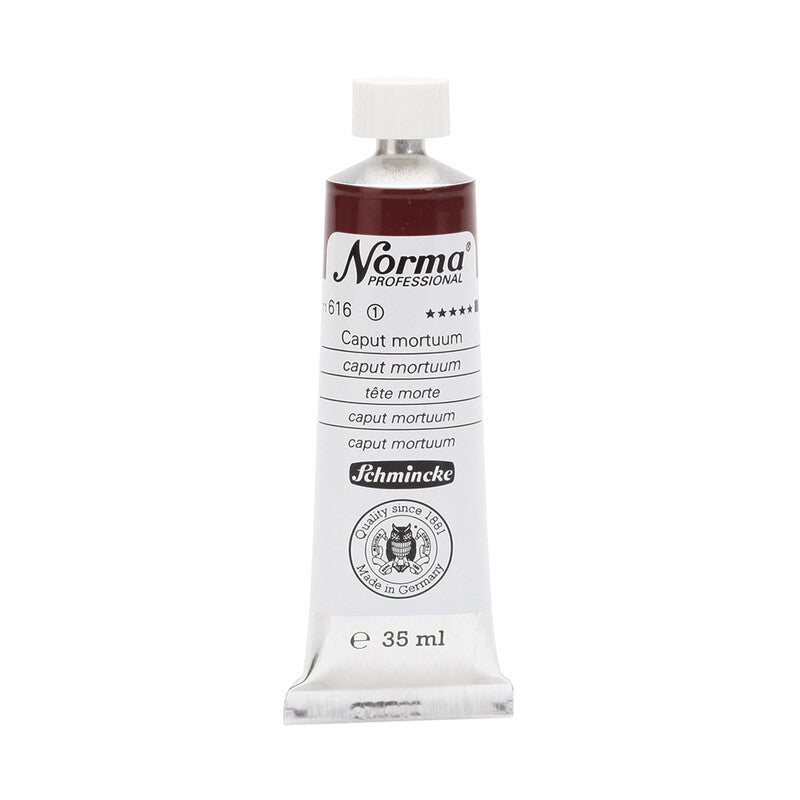 Farby olejne Schmincke Norma Professional 35 ml – 616 Caput mortuum