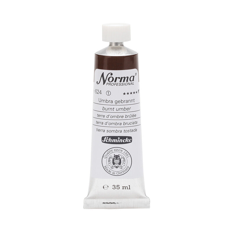 Farby olejne Schmincke Norma Professional 35 ml – 624 Umbra palona