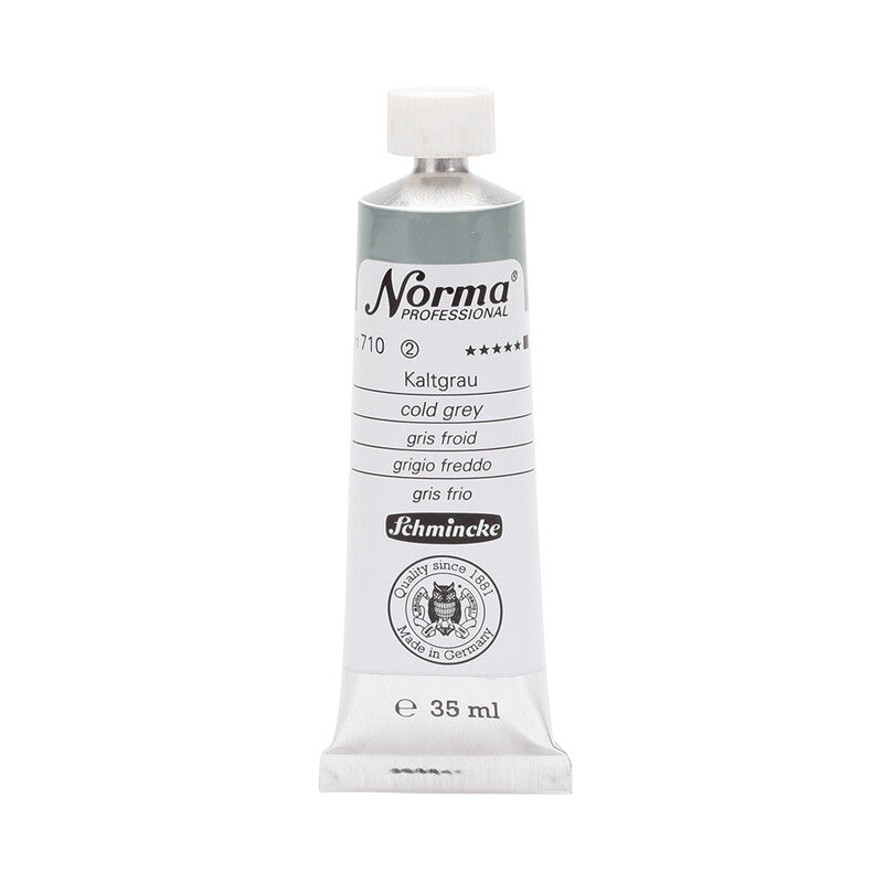 Farby olejne Schmincke Norma Professional 35 ml – 710 Szarość zimna