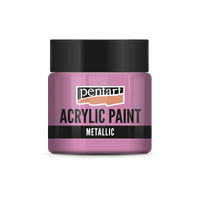 Farba akrylowa metaliczna - 50 ml – light lilac