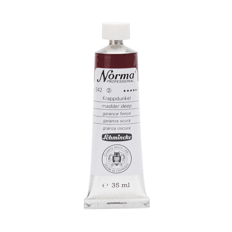 Farby olejne Schmincke Norma Professional 35 ml – 342 Karmazyn alizarynowy (odcień)