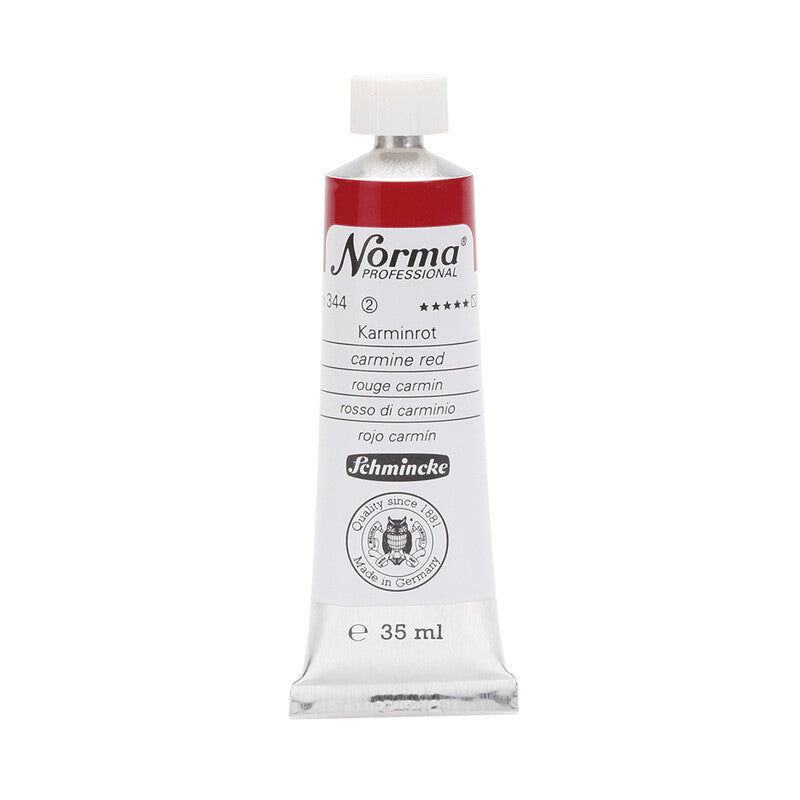 Farby olejne Schmincke Norma Professional 35 ml – 344 Karmin
