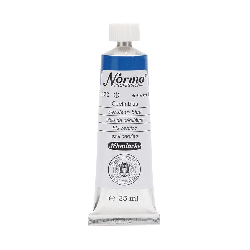 Farby olejne Schmincke Norma Professional 35 ml – 422 Błękit ceruleum