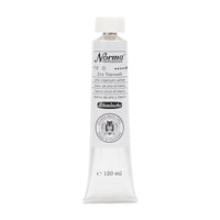 Farby olejne Schmincke Norma Professional 120 ml – 118 Biel cynkowo-tytanowa