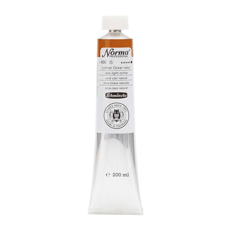 Farba olejna Schmincke Norma Professional 200 ml – 600 Ogra naturalna jasna