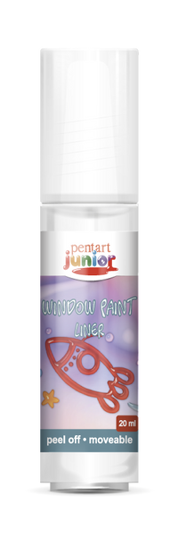 Farba do szkła window paint 20 ml – biały
