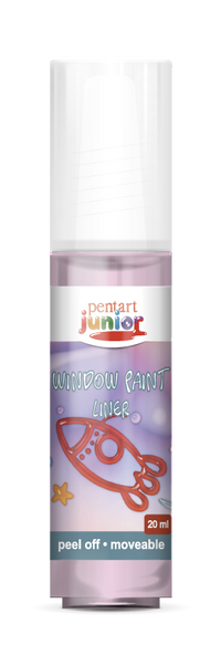 Farba do szkła window paint 20 ml – różowy