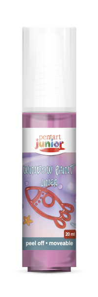 Farba do szkła window paint 20 ml – magenta