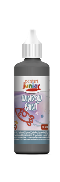 Konturówka do szkła Pentart 80 ml - czarna