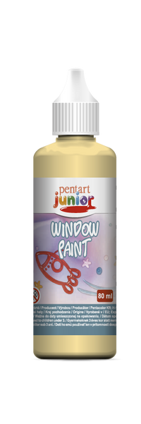 Konturówka do szkła Pentart 80 ml, złota