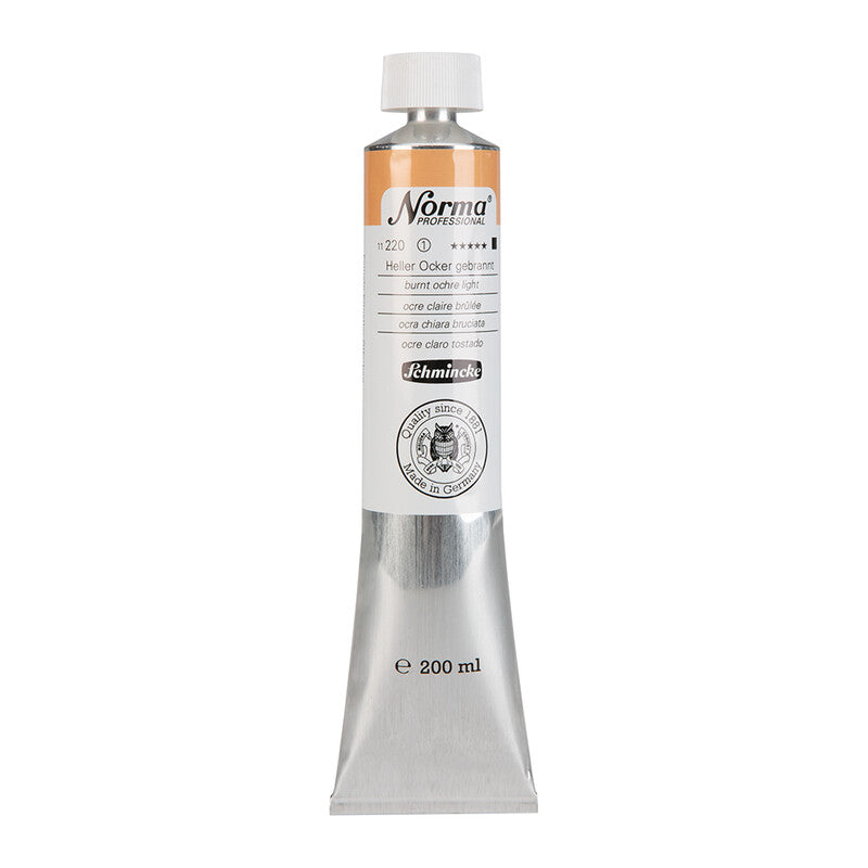 Farba olejna Schmincke Norma Professional 200 ml – 220 Ogra palona jasna