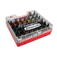 Schmincke AERO COLOR zestaw w plastikowej kasecie, 37 x 28 ml + AERO CLEAN RAPID