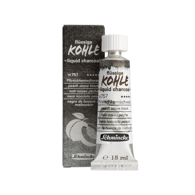 Pigment artystyczny Schmincke 15 ml – Czerń z pestek brzoskwini