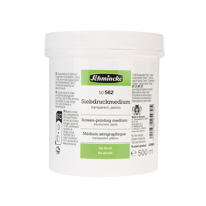 Medium do sitodruku Schmincke Screen-printing medium 500 ml