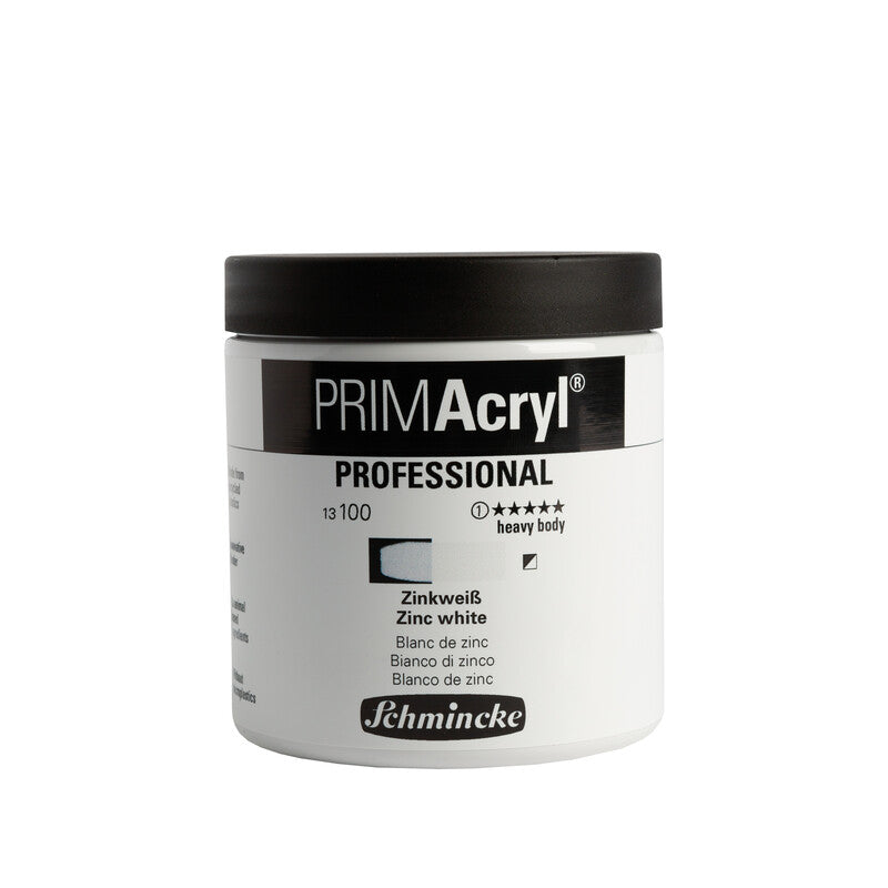 Farby akrylowe Schmincke PRIMAcryl Professional 237 ml – 100 Biel cynkowa