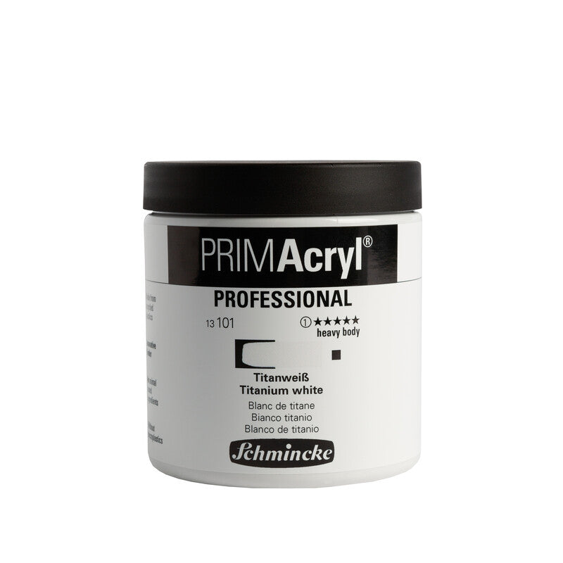 Farby akrylowe Schmincke PRIMAcryl Professional 237 ml – 101 Biel tytanowa