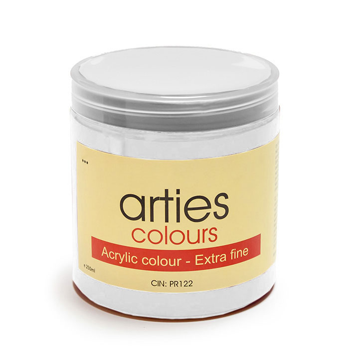 Farba akrylowa Arties Colours 250 ml /45 – 5002 - biel tytanowa