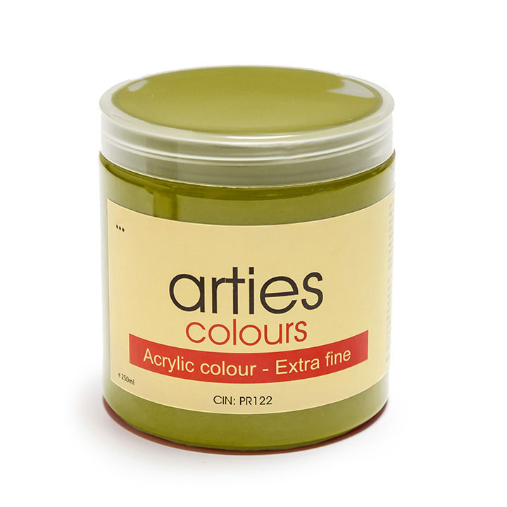 Farba akrylowa Arties Colours 250 ml /45 – 5058 - zielona złota