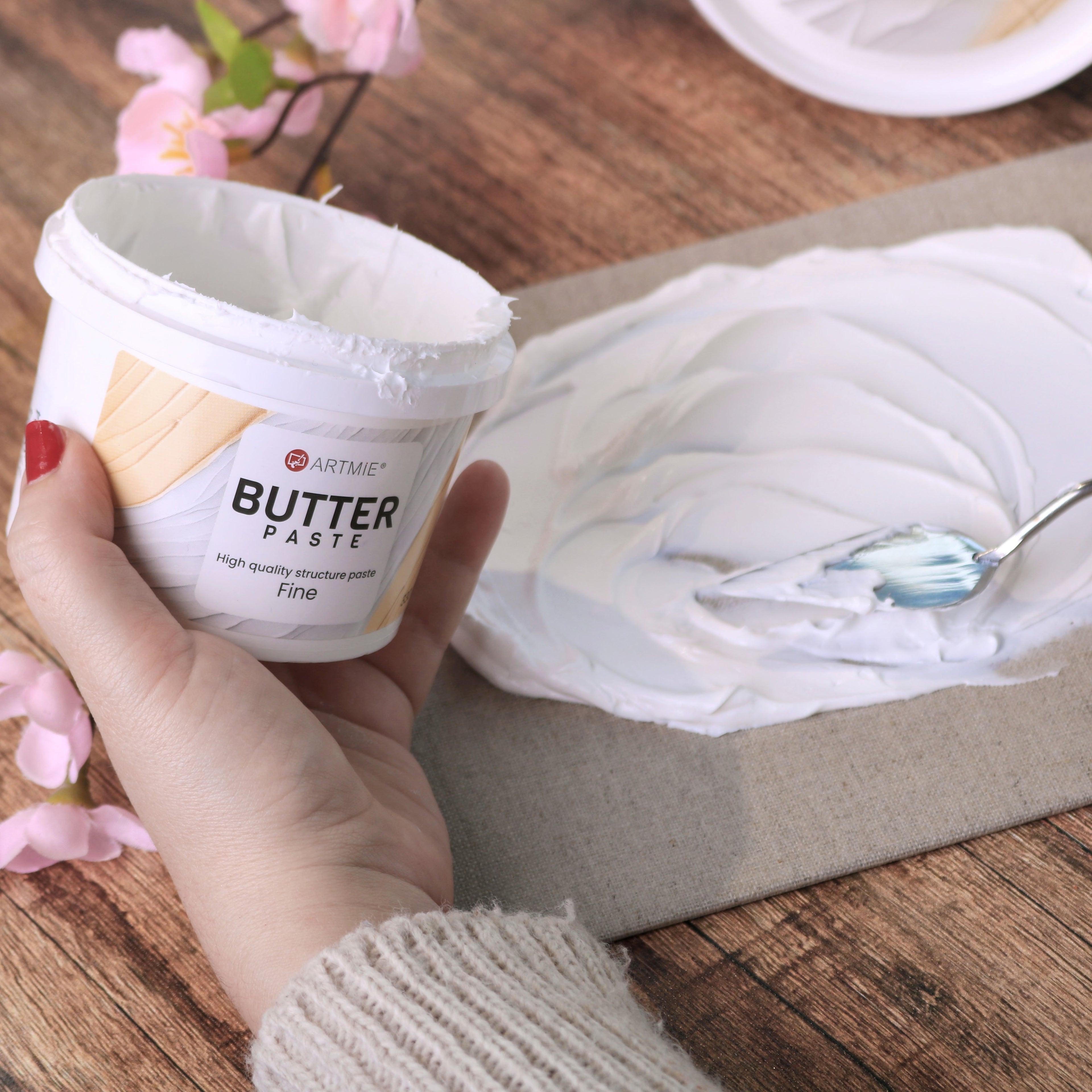 3D pasta reliefowa do modelowania ARTMIE Butter delikatna | różne gramatury
