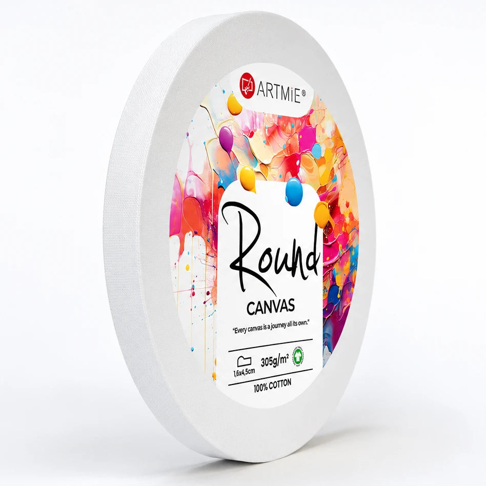 ARTMIE okrągłe podobrazie malarskie | różne rozmiary