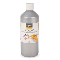 Farba plakatowa Creall CREALLCOLOR 500 ml - srebrna
