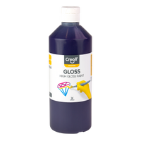 Błyszcząca farba poliwinylowa Creall Gloss 500 ml – fioletowa