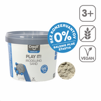 Piasek do modelowania Creall Play it! 750 g w wiaderku – naturalny