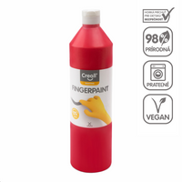 Farba do malowania palcami Creall - 750 ml – czerwony