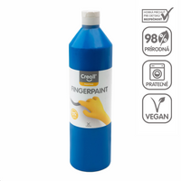 Farba do malowania palcami Creall - 750 ml – niebieski